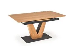 Halmar Jedálenský rozkladací stôl UMBERTO, 160x77x90, lamino