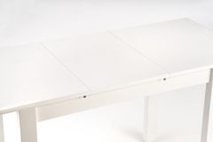 Halmar Jedálenský rozkladací stôl Gino, biela, lamino
