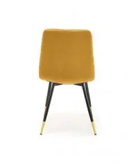 Halmar Čalúnená jedálenské stoličky K438, žltá