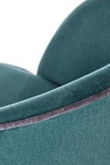 Halmar Čalúnená jedálenské stoličky MARINO, tmavo zelená