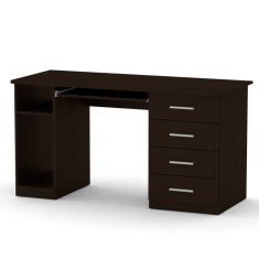 eoshop PC stôl SKM-11 (Farba dreva: wenge)