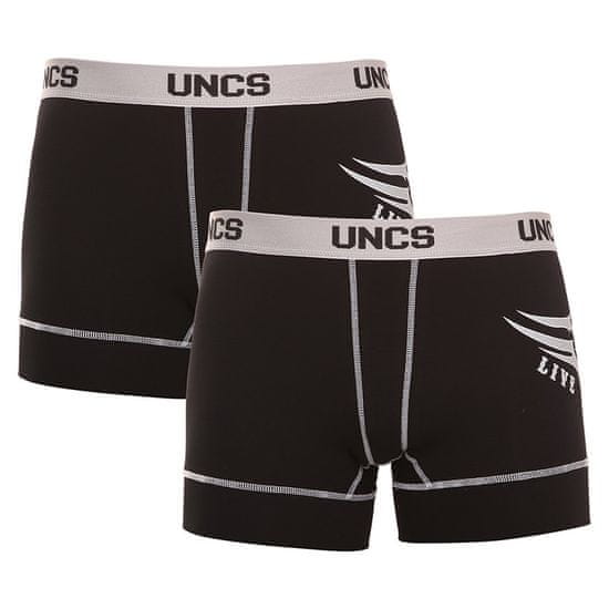 UNCS 2PACK pánske boxerky Wings III