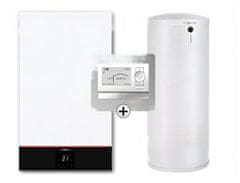 Viessmann Vitodens 100-W, 3,2 - 32 kW + 200 l zásobník + regulácia - Kotol