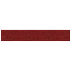 Vidaxl Nástenné panely 12 ks vínovo-červené 90x15 cm látka 1,62 m²