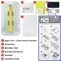 Bomba 3D One-Click ochranné Anti-Spy sklo pre iPhone G011ANTISPY_IP11