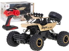 Aga RC auto Rock Crawler 1:12 4WD METAL zlaté