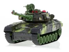 Aga RC Vojenský tank 9993 2.4 GHz lesná kamufláž