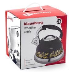 KLAUSBERG Lakovaná kanvica Čajník 2,8 l Kb-7055