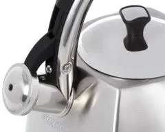 KLAUSBERG Oceľová kanvica Čajník 2,2 l Kb-7409 Inox