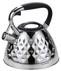 KLAUSBERG Oceľová kanvica Čajník Diamond Line 3,0l Kb-7413 Satin