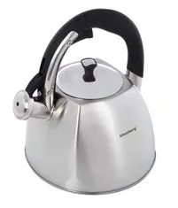 KLAUSBERG Oceľová kanvica Čajník 3,0 l Kb-7015 Inox