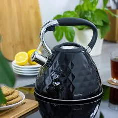 KLAUSBERG Oceľová kanvica Čajník 3,0 l Kb-7455