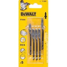 shumee ČEPEĽ DO SAMOTNEJ PÍLY DEWALT 76x2mm T119B0 DREVO / 5 ks.