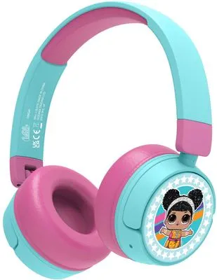 bezdrôtové detské slúchadlá otl technologies obmedzená hlasitosť Bluetooth technológia zdieľanie hudby s kamarátom skladacie pohodlné príjemný zvuk mikrofón