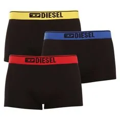 Diesel 3PACK pánske boxerky čierne (00ST3V-0SFAV-E5980) - veľkosť M