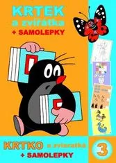 Akim Krtko a zvieratká + samolepky (Activity book)