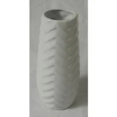 Autronic Váza keramická, biela HL9021-WH