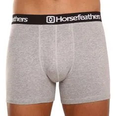 Horsefeathers 3PACK pánske boxerky Dynasty heather gray (AM067C) - veľkosť L