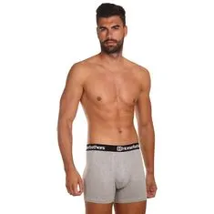 3PACK pánske boxerky Dynasty heather gray (AM067C) - veľkosť L