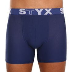 Styx 3PACK pánske boxerky long športová guma modré (U9676869) - veľkosť L