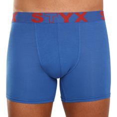 Styx 3PACK pánske boxerky long športová guma modré (U9676869) - veľkosť L