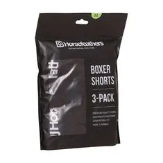 Horsefeathers 3PACK pánske trenky Frazier black (AM096A) - veľkosť XL