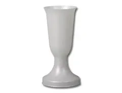 Váza cintorínsky CIKAS ťažká plastová d15x30cm