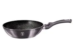 Berlingerhaus Panvica WOK s mramorovým povrchom 28 cm Carbon PRO Line