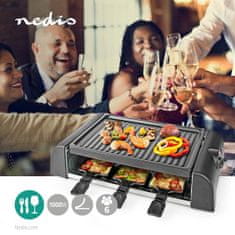 Nedis Gril FCRA220FBK6 Raclette