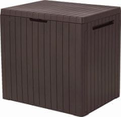 KETER Záhradný box City Storage Box 113L hnedý