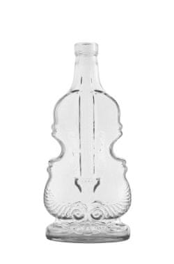 CZ Fľaša sklo 500ml VIOLINO číra so zátkou