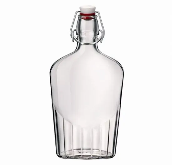 Fľaša sklo 500ml butilka patentný uzáver FIASCHETTA