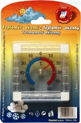 Home Line Teplomer okenný plast 7,5x7,5cm priesvitný