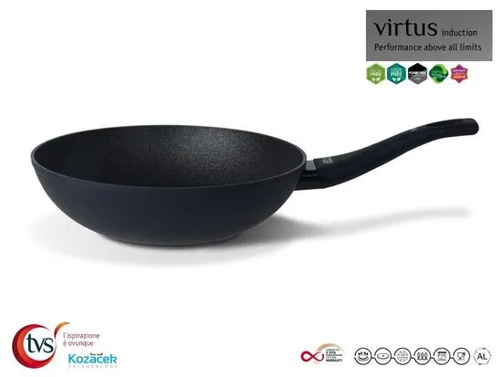 TVS Panvica WOK nepriľnavá ¤28cm VIRTUS vr. indukcia