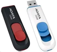 A-Data F C008 8GB - USB Flash Disk, čierno červená