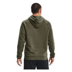 Under Armour Mikina zelená 173 - 177 cm/S Rival Fleece Signature Hoodie