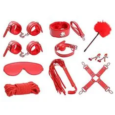 INTOYOU BDSM LINE INTOYOU Bondage Set (10 pieces / Red)