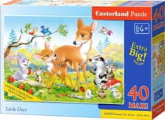 Castorland Puzzle Malé srnča MAXI 40 dielikov