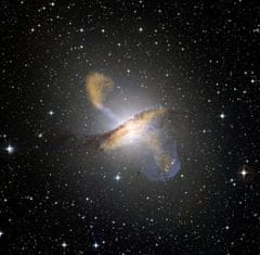 Grafika Štvorcové puzzle Galaxia Centaurus A 1000 dielikov