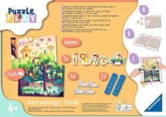 Ravensburger Puzzle&Play: Dobrodružstvo v džungli 2x24 dielikov