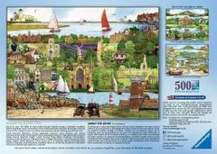 Ravensburger Puzzle Útek do Norfolku 500 dielikov