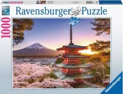 Ravensburger Puzzle Rozkvitnuté čerešne v Japonsku 1000 dielikov