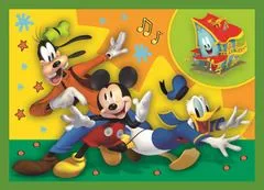 Trefl Puzzle Mickeyho klbko: S priateľmi 4v1 (35,48,54,70 dielikov)