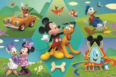 Trefl Puzzle Super Shape XXL Mickey Mouse: Zábava 60 dielikov