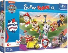 Trefl Puzzle Super Shape XL Labková patrola 160 dielikov