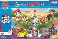 Trefl Puzzle Super Shape XL Labková patrola 160 dielikov