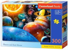 Castorland Puzzle Planéty a ich mesiace 300 dielikov