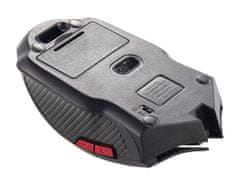 APT  AK303B Herná bezdrôtová myš strieborná