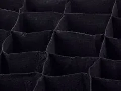 Verk  01620 Organizer do zásuvky na bielizeň s 16 priehradkami čierny
