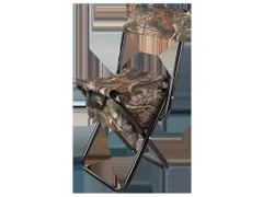 Verk  01674 Kempingová skladacia stolička s vreckom hnedá